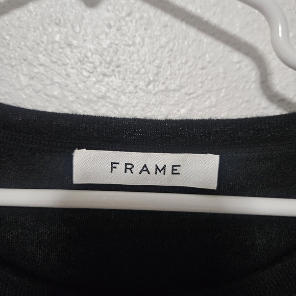NWT Frame slouchy crew neck sweater see description for sizing closet staple - Picture 4 of 10